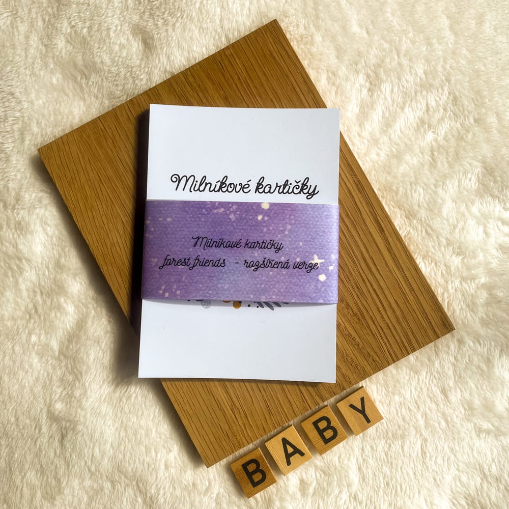 Milníkové kartičky FOREST FRIENDS rozšíření