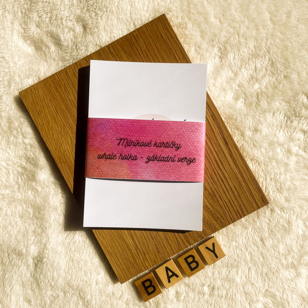 Milníkové kartičky WHALE - základní